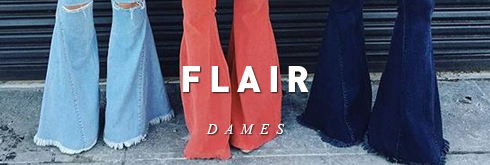 Dames flare jeans Dames flare jeans