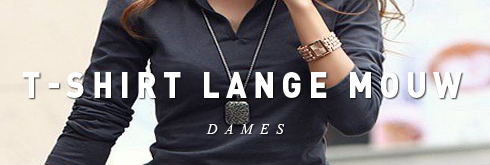 lange mouwen shirt dames