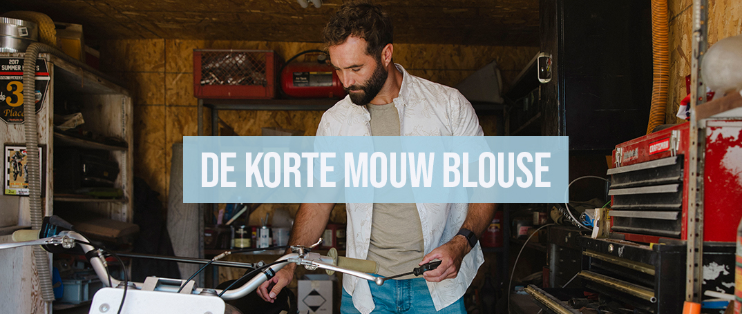 Overhemd met korte mouw voor heren: terug van weggeweest