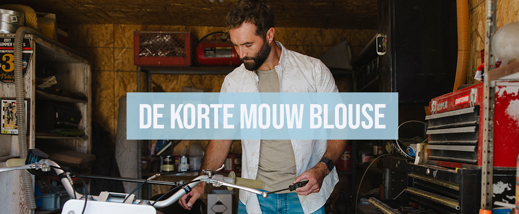 Overhemd met korte mouw voor heren: terug van weggeweest