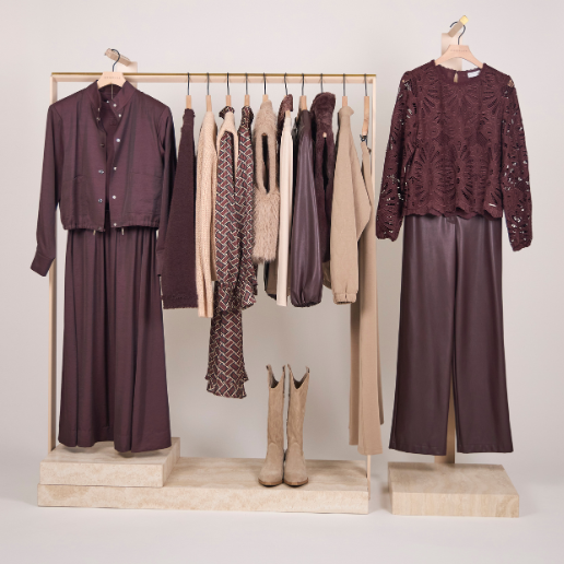 Bordeaux de trendkleur van het najaar