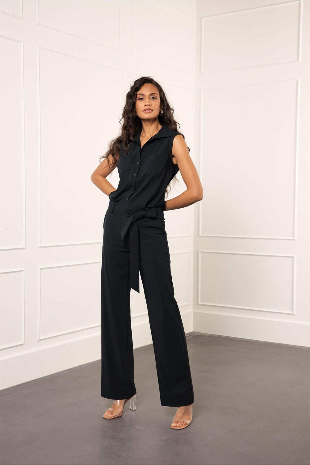 Studio Anneloes Angel Sls Jumpsuit 94772 Jumpsuit 9000 Black