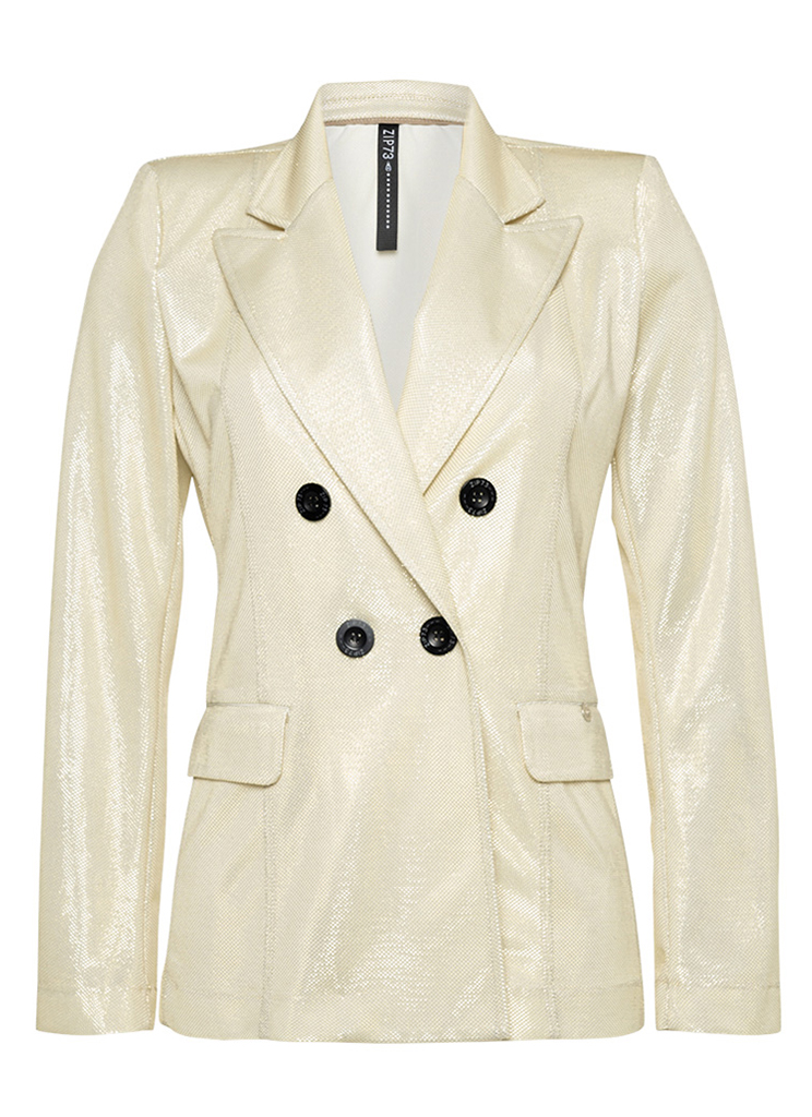 ZIP73 308/02 jasje glitter Blazers 05/champagne Expresswear.nl