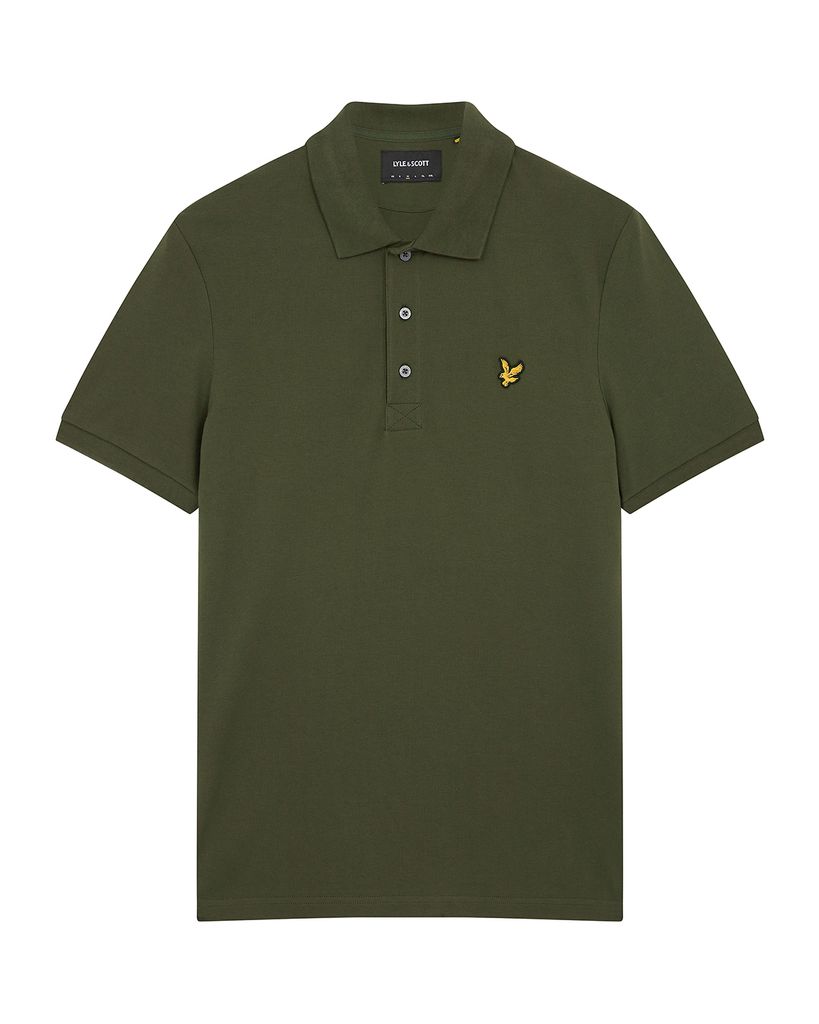 Lyle - Scott Sp400vog Plain Polo Shirt Poloshirts W485 Olive