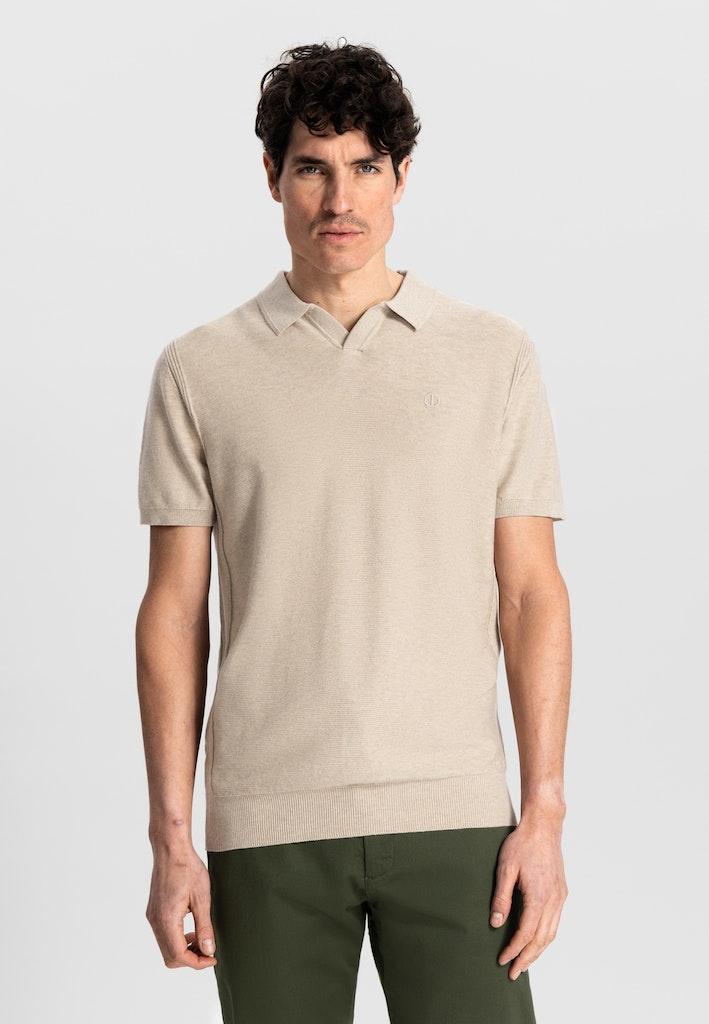 Dstrezzed Mercury Short Sleeve Polo 420026 Poloshirts 262 Desert Brown