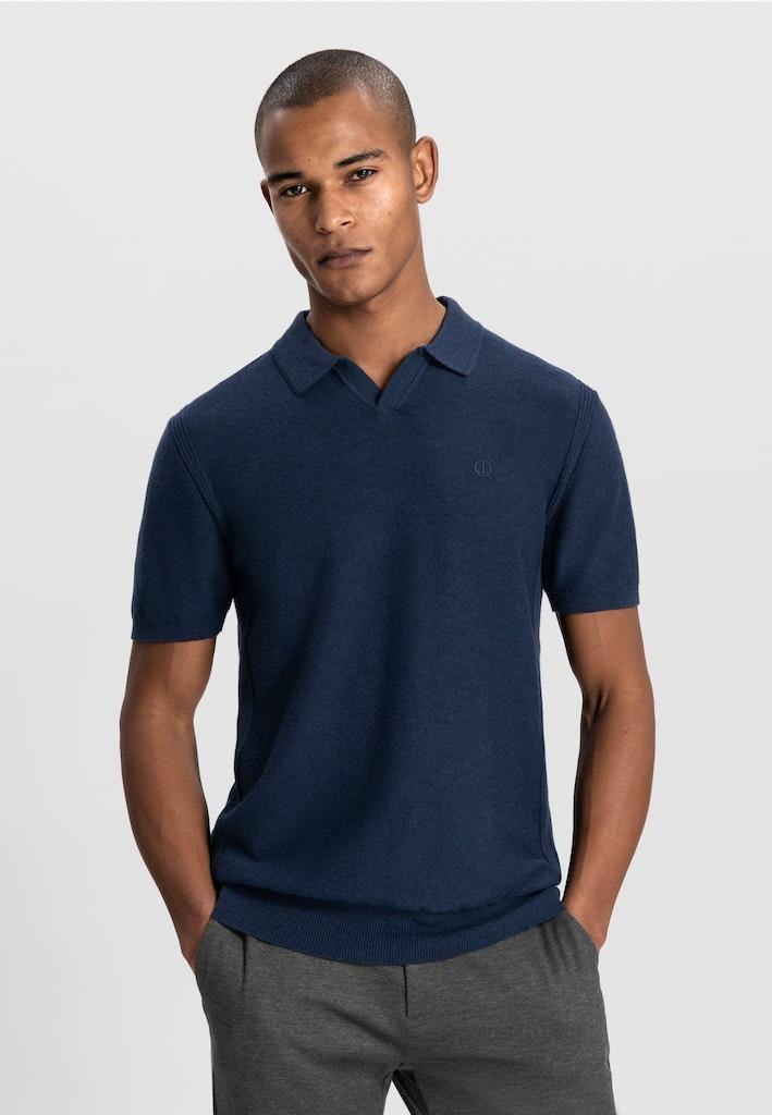 Dstrezzed Mercury Short Sleeve Polo 420026 Poloshirts 649 Dk. Navy