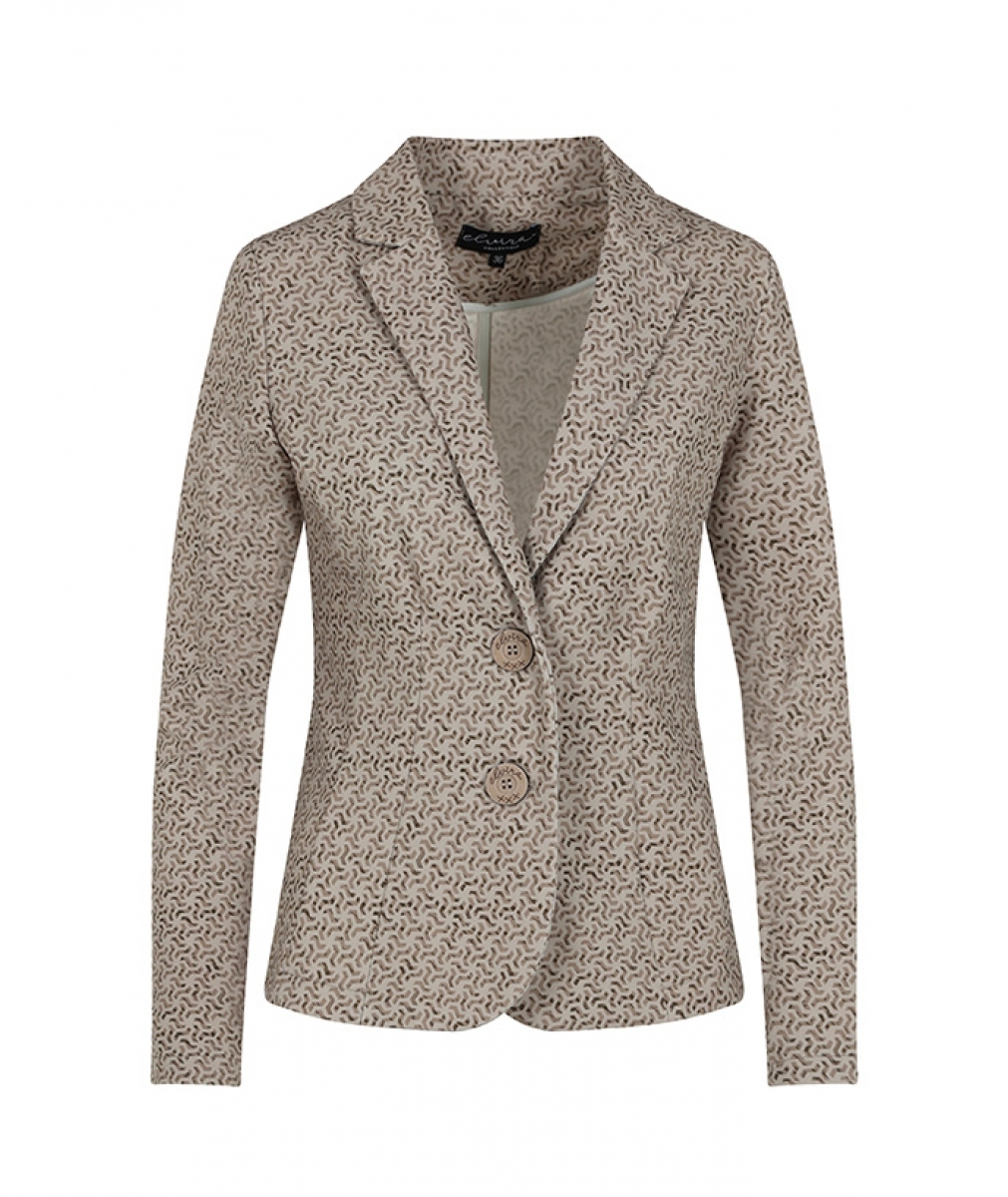 Elvira Casuals E1 24-055 Blazer Kirsten Blazers 977 Nougat Triangle