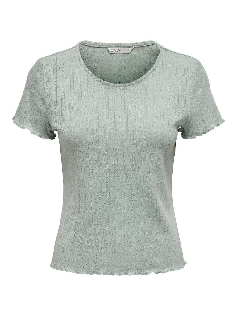 Only Shirt met korte mouwen ONLCARLOTTA S/S TOP JRS NOOS