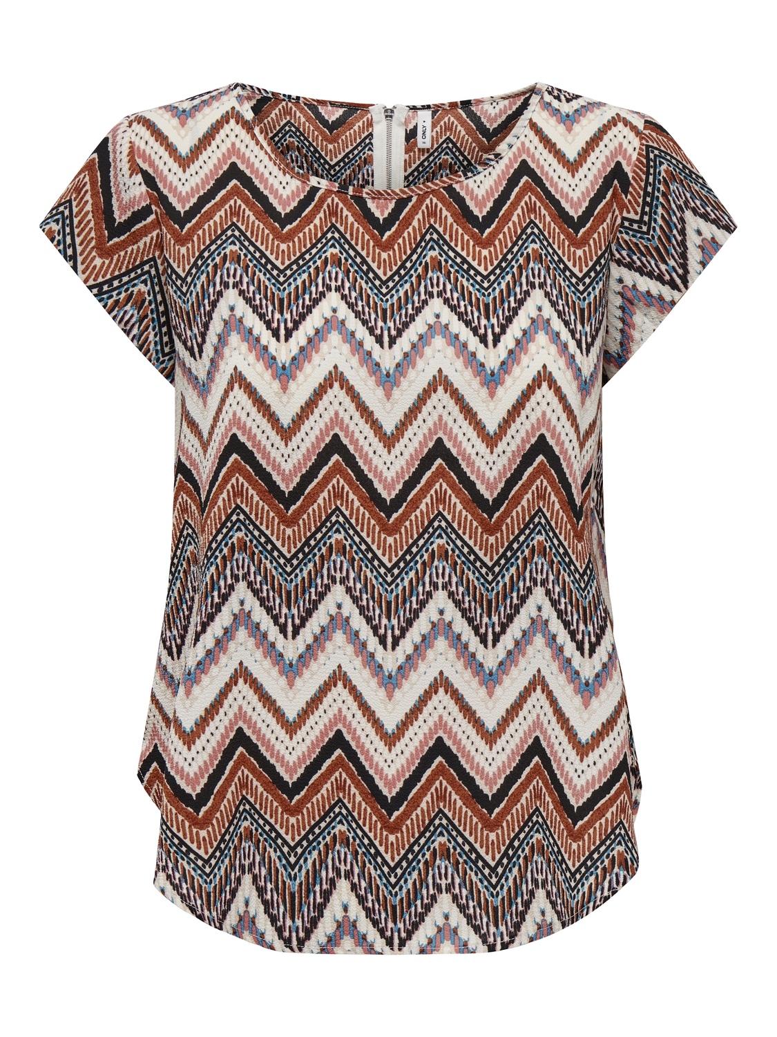 Only Shirtblouse ONLVIC S/S AOP TOP NOOS PTM