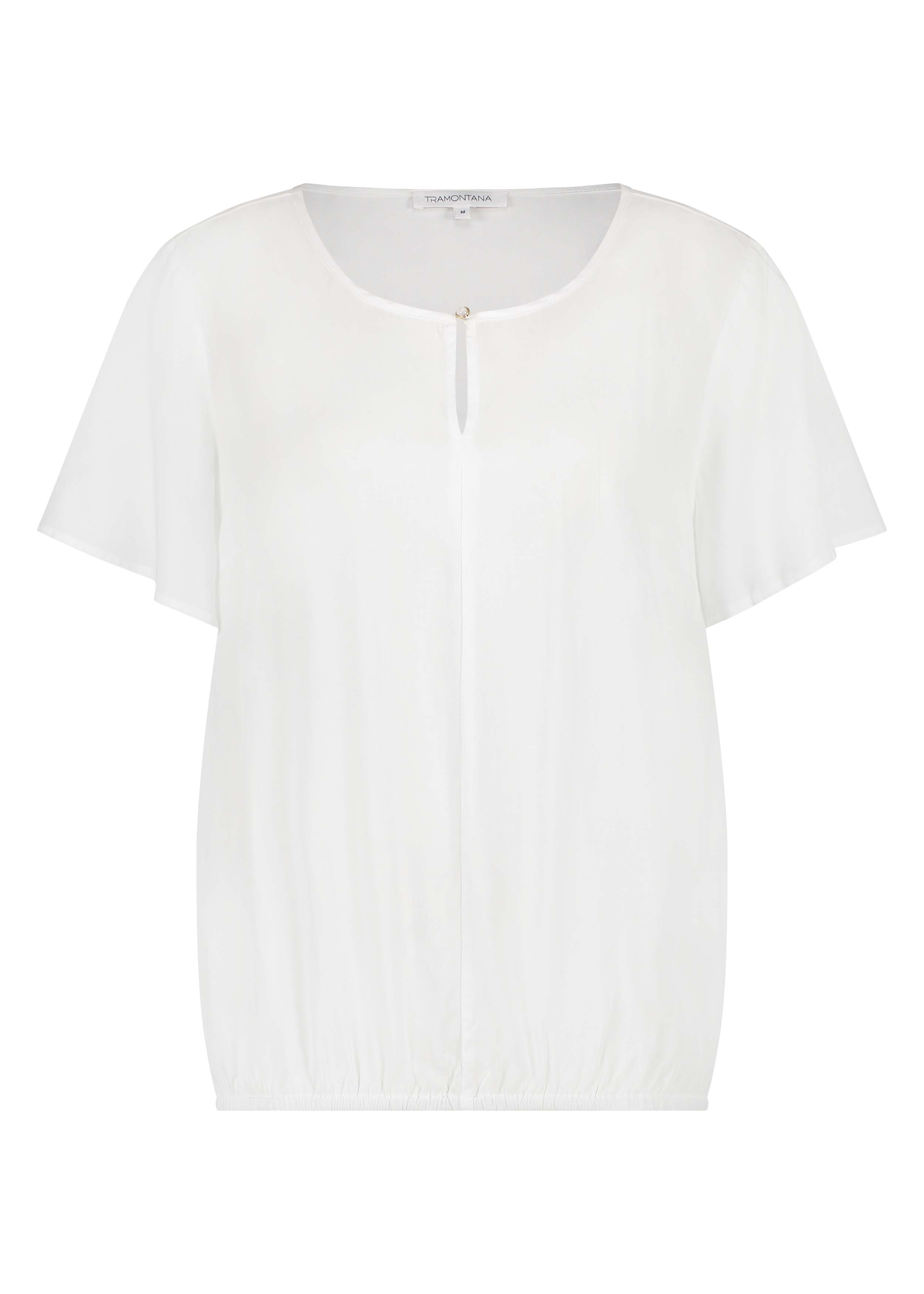 Tramontana C07-12-301 Top Fabric Mix T-shirt Korte Mouw 001000-white
