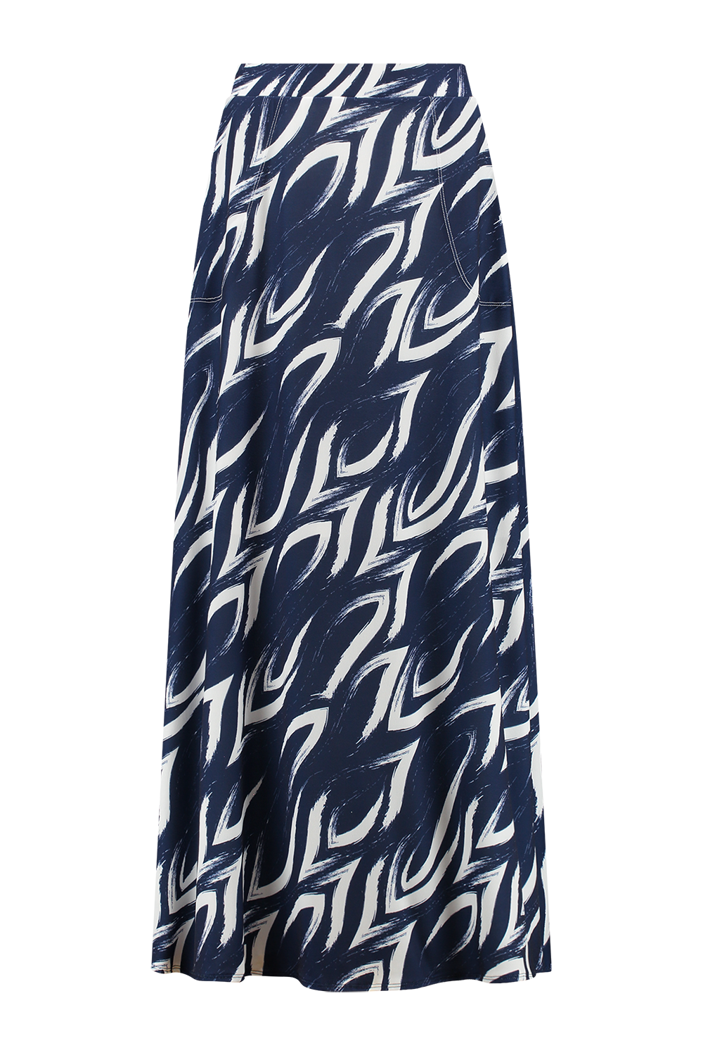 Helena Hart 7582solo Rok Angie Print Solo Marine/wit