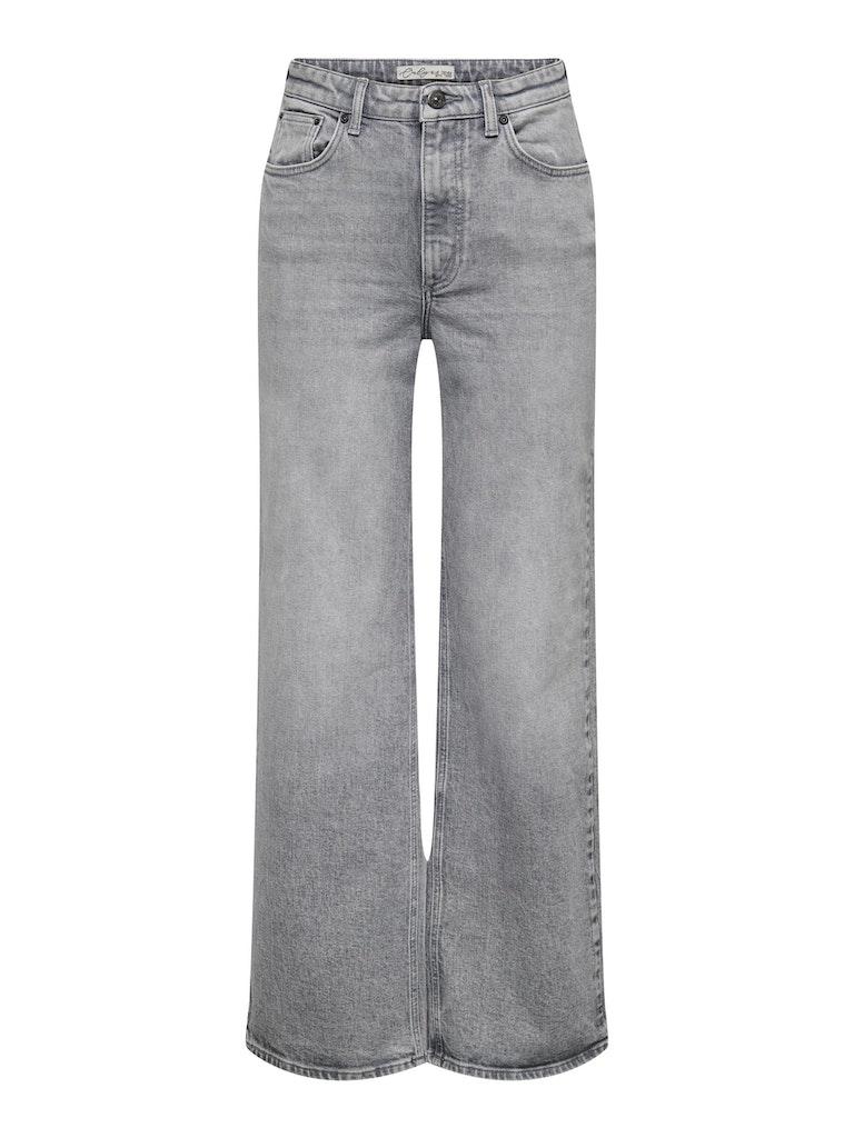 Only Onljuicy Hw Wide Leg Rea707 Dnm Noos 15334821 Loose Fit Medium Grey Denim