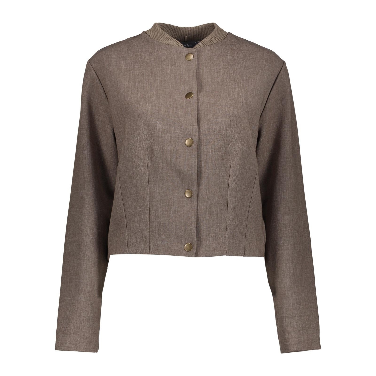 Geisha Jacket Bomber Collar 45561-60 Vest 775 Taupe