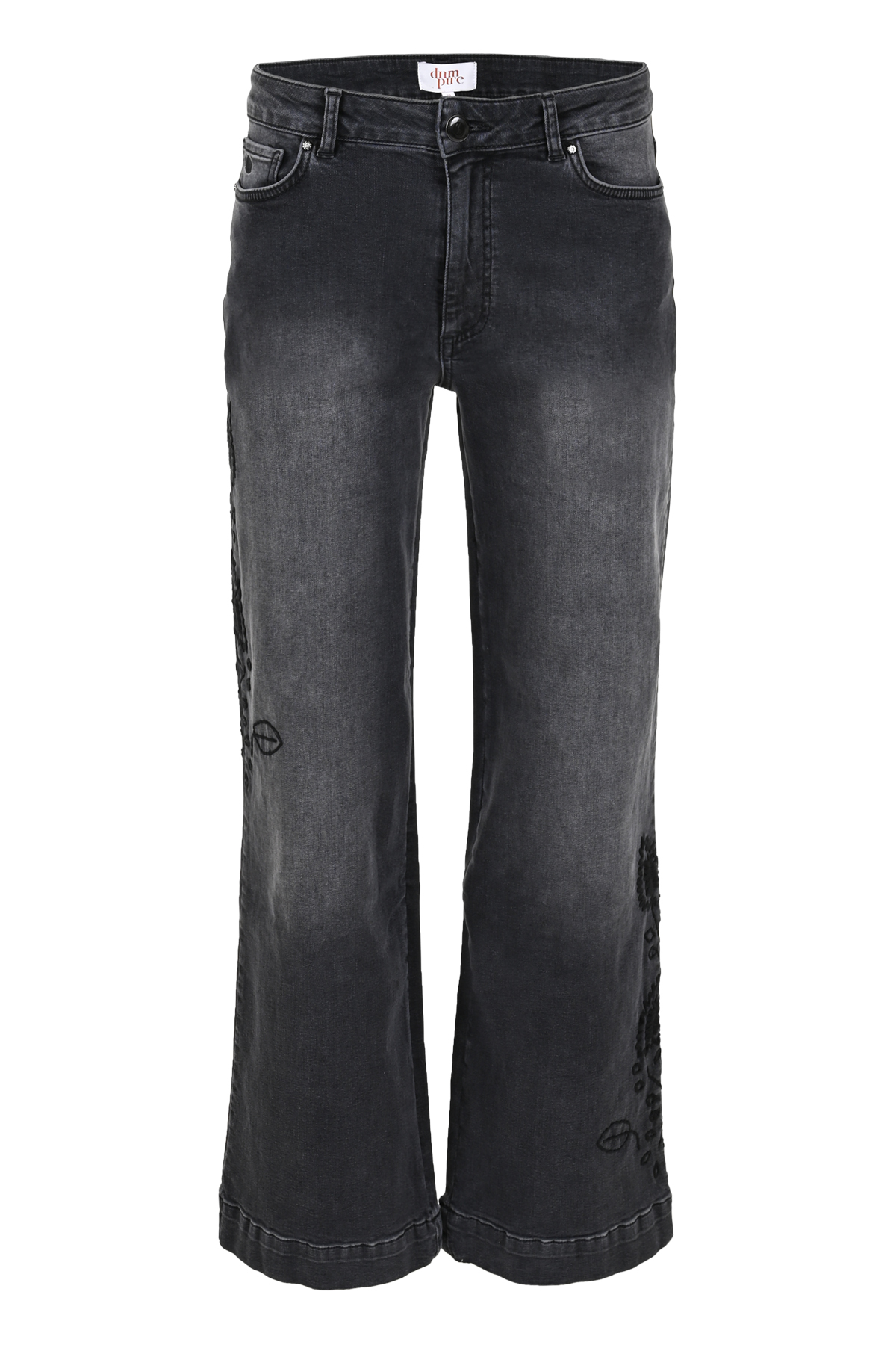 Dnmpure Jeans Loose Fit Zwart