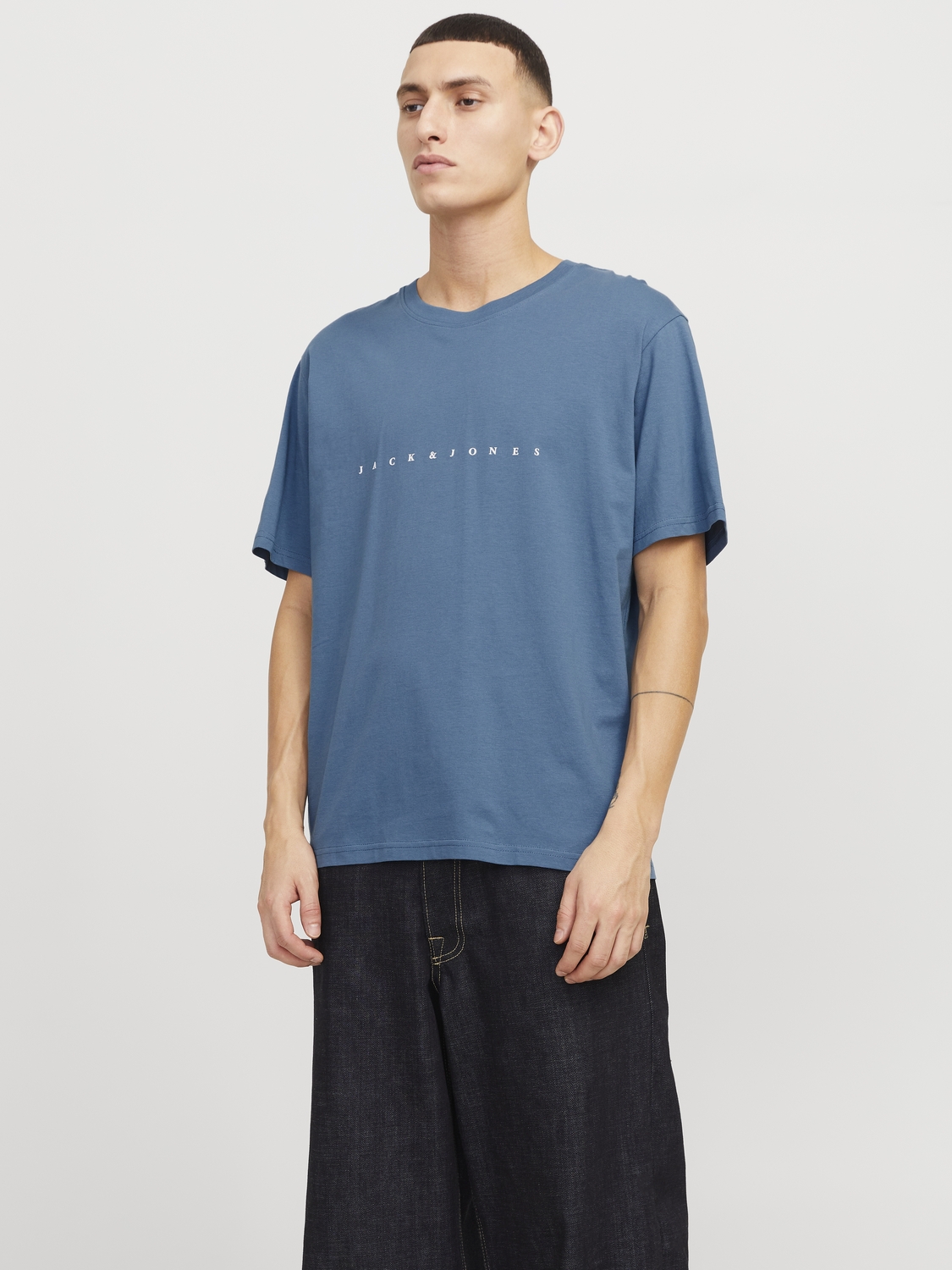 Jack & Jones Jjestar Jj Tee Ss Noos 12234746 Print T-shirts Oceanview