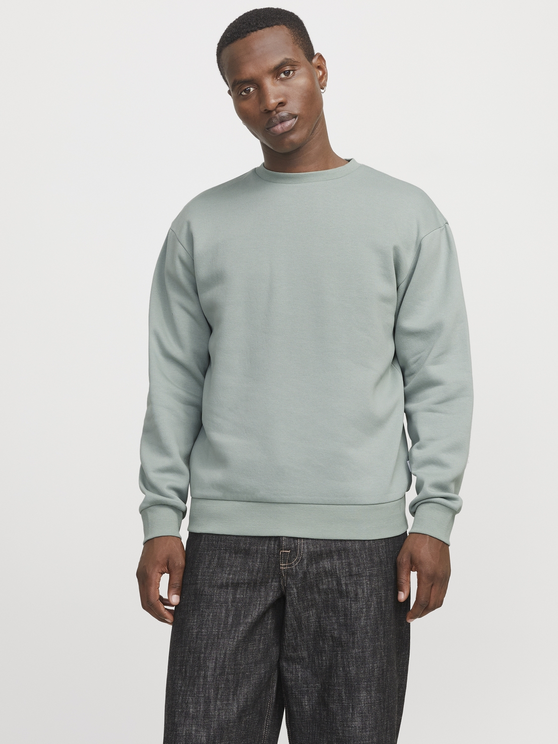 Jack & Jones Jjebradley Sweat Crew Noos 12249341 Sweater Iceberg Green