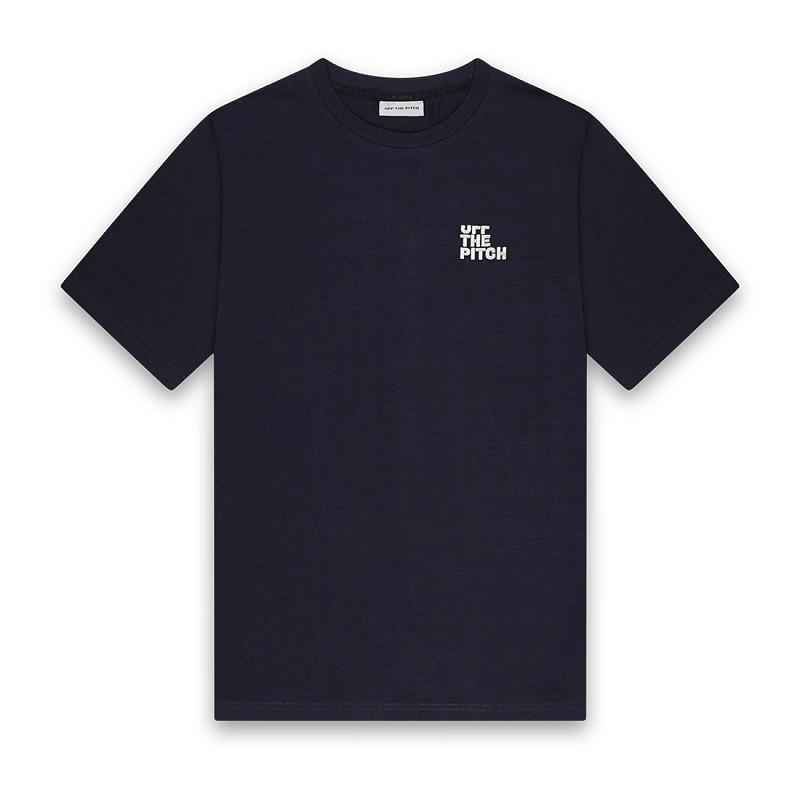 Off The Pitch Otp243001 Fullstop Slim Fit Tee Print T-shirts 675 Navy