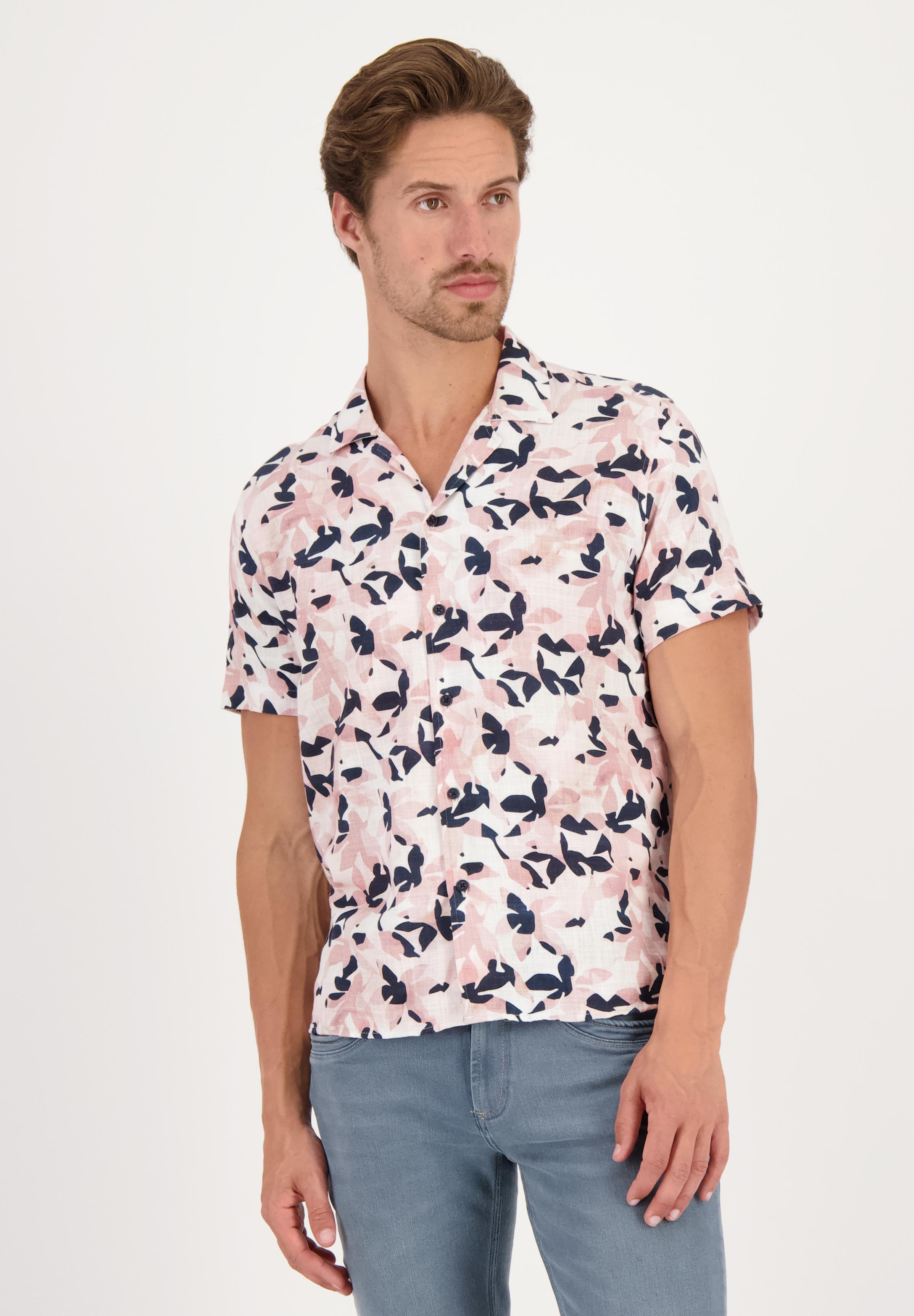 Gabbiano 334931 Korte Mouw Hemd Overhemd 719 Dusty Coral