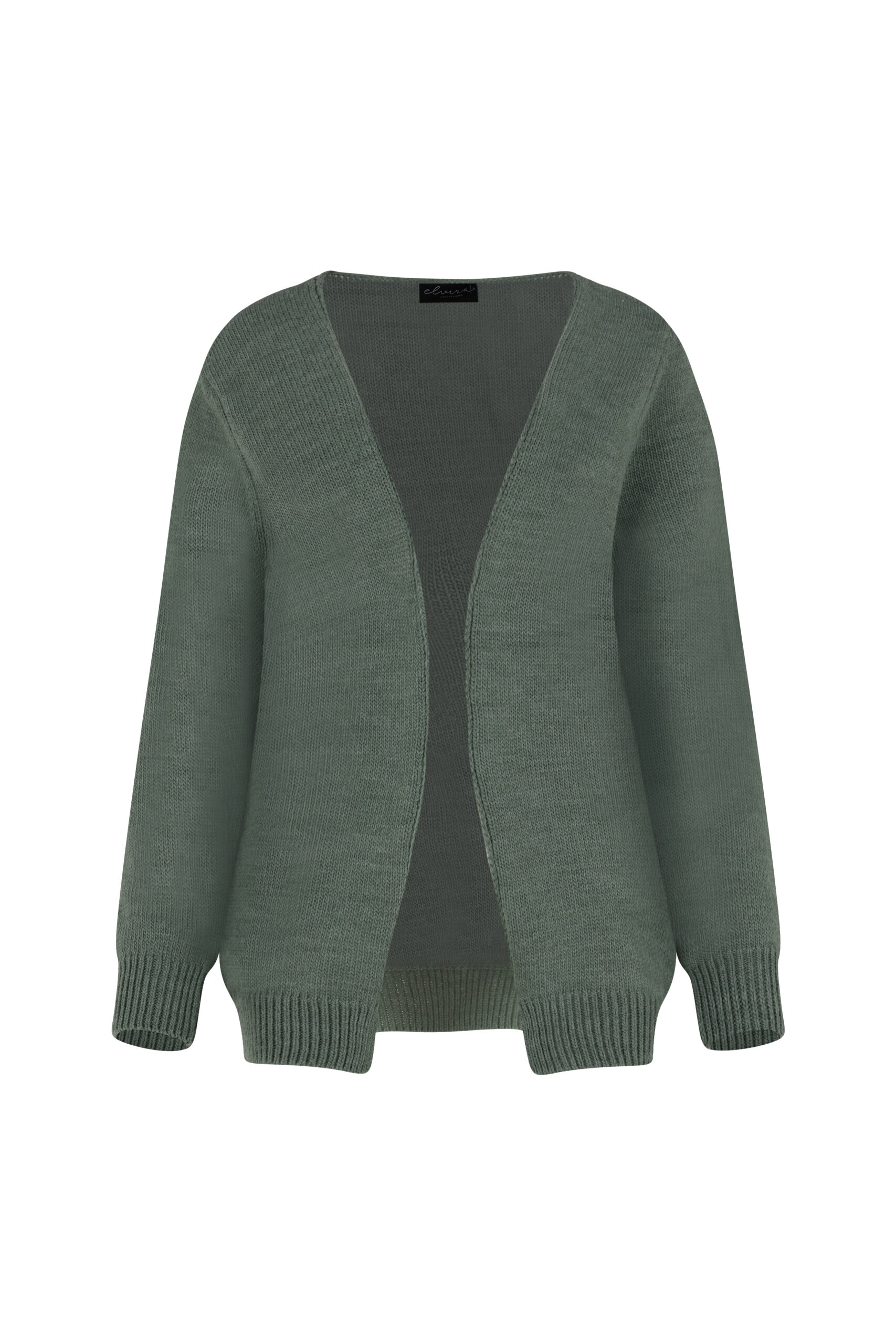 Elvira Casuals E4 24-011 Cardigan Suzan Vest 3 Green