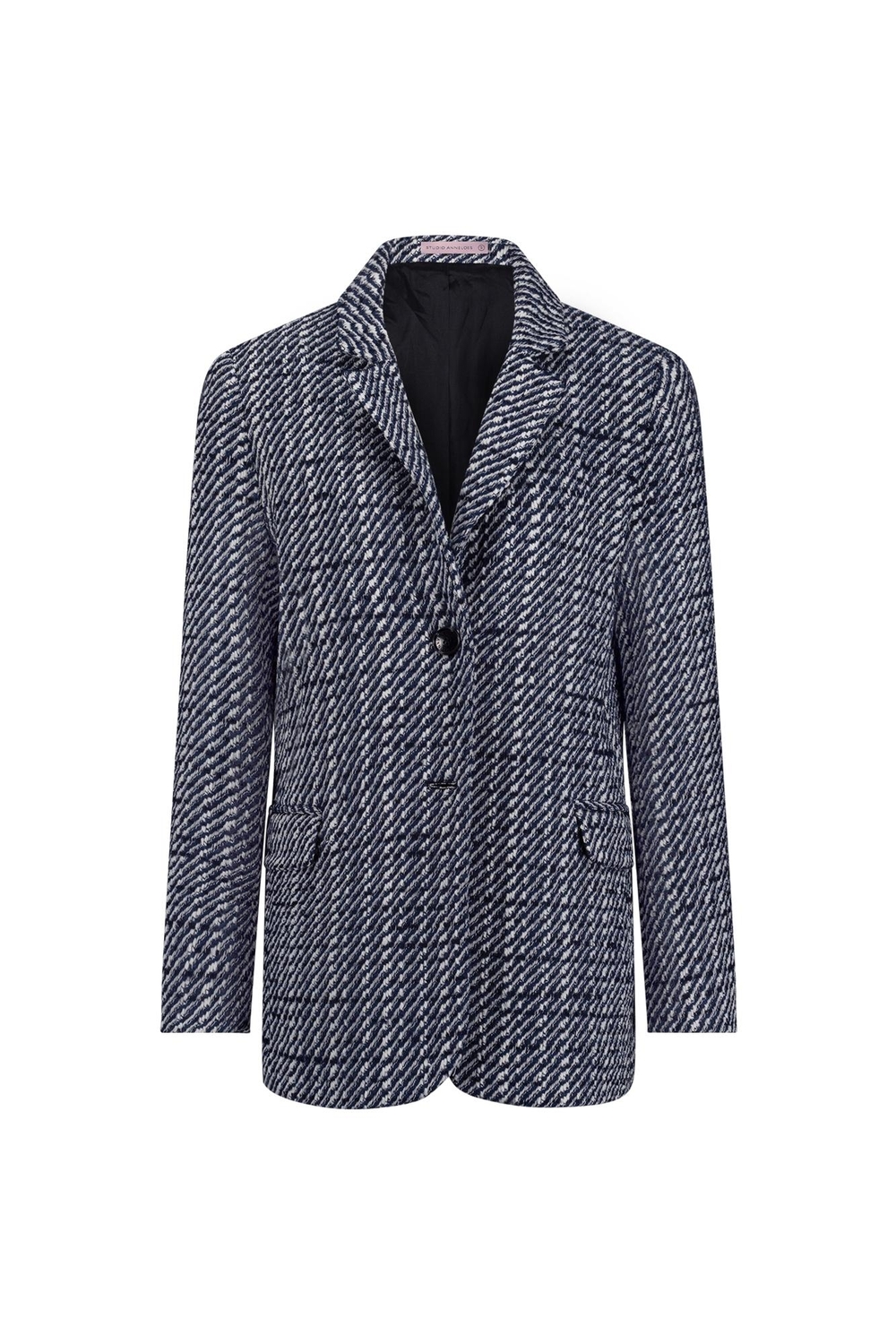 Studio Anneloes Sofie Tweed Blazer 11957 Blazers 6914 Dblue/kit