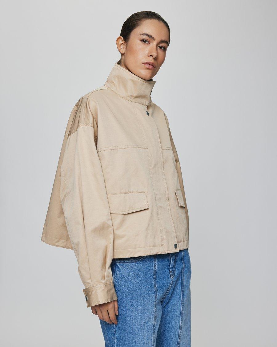 Msch Copenhagen Mschblix Jacket Jackets Irish Cream