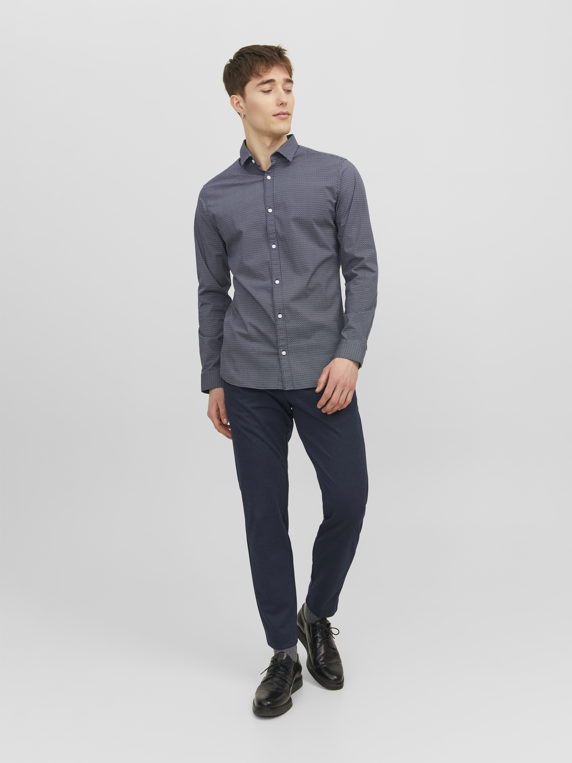 Jack & Jones Jpstmarco Cooper Chino Noos Chino Navy Blazer Solid