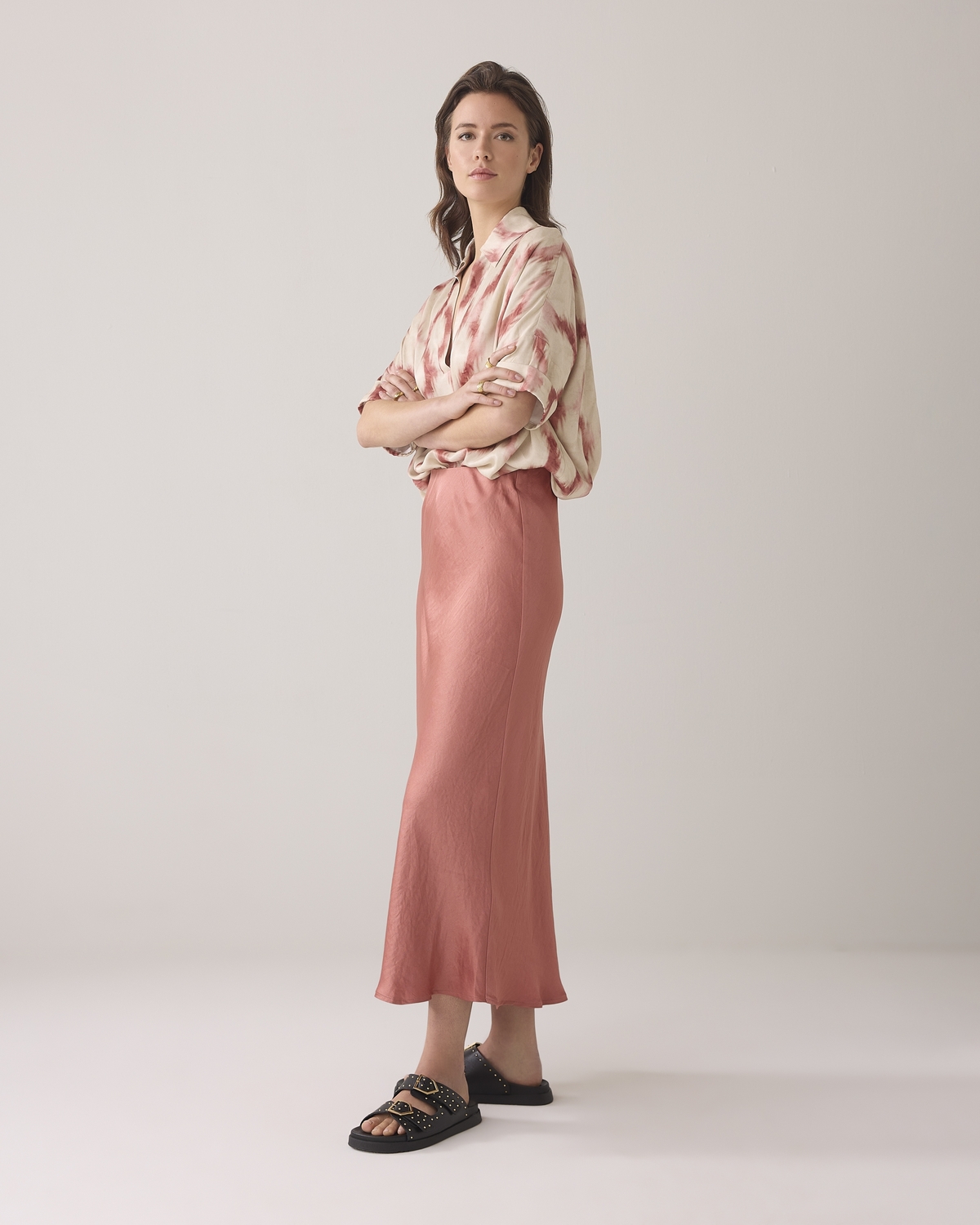 Summum Skirt Heavy Silky Touch 505 Sephia Blush