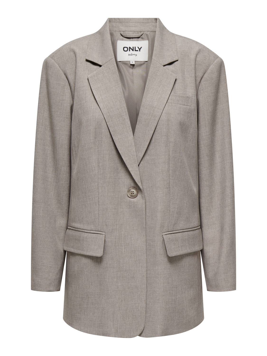 Only Onllinda Ls Boyfr Mel Blazer Cc Tlr Blazers Fungi Melange