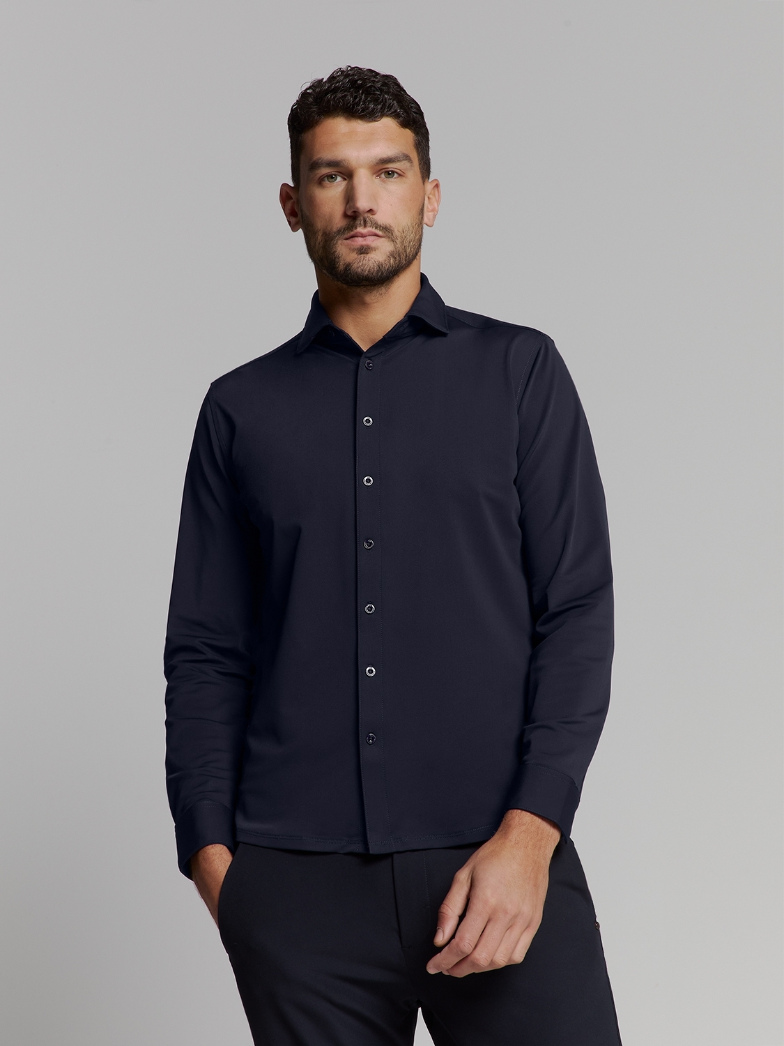 No- Excess Shirt Jersey Travel Overhemd 078 Night