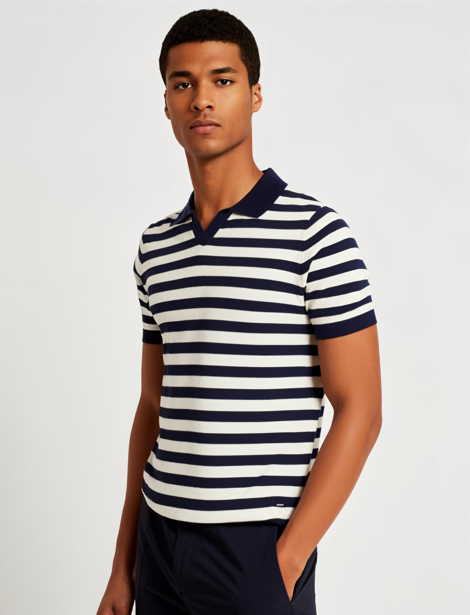 Born With Appetite Alan Polo Poloshirts 290 Navy