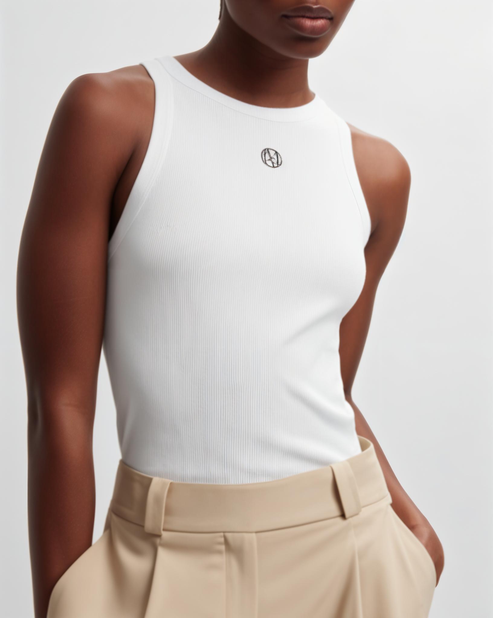 Msch Copenhagen Shirts En Tops Tops En Singlets Wit