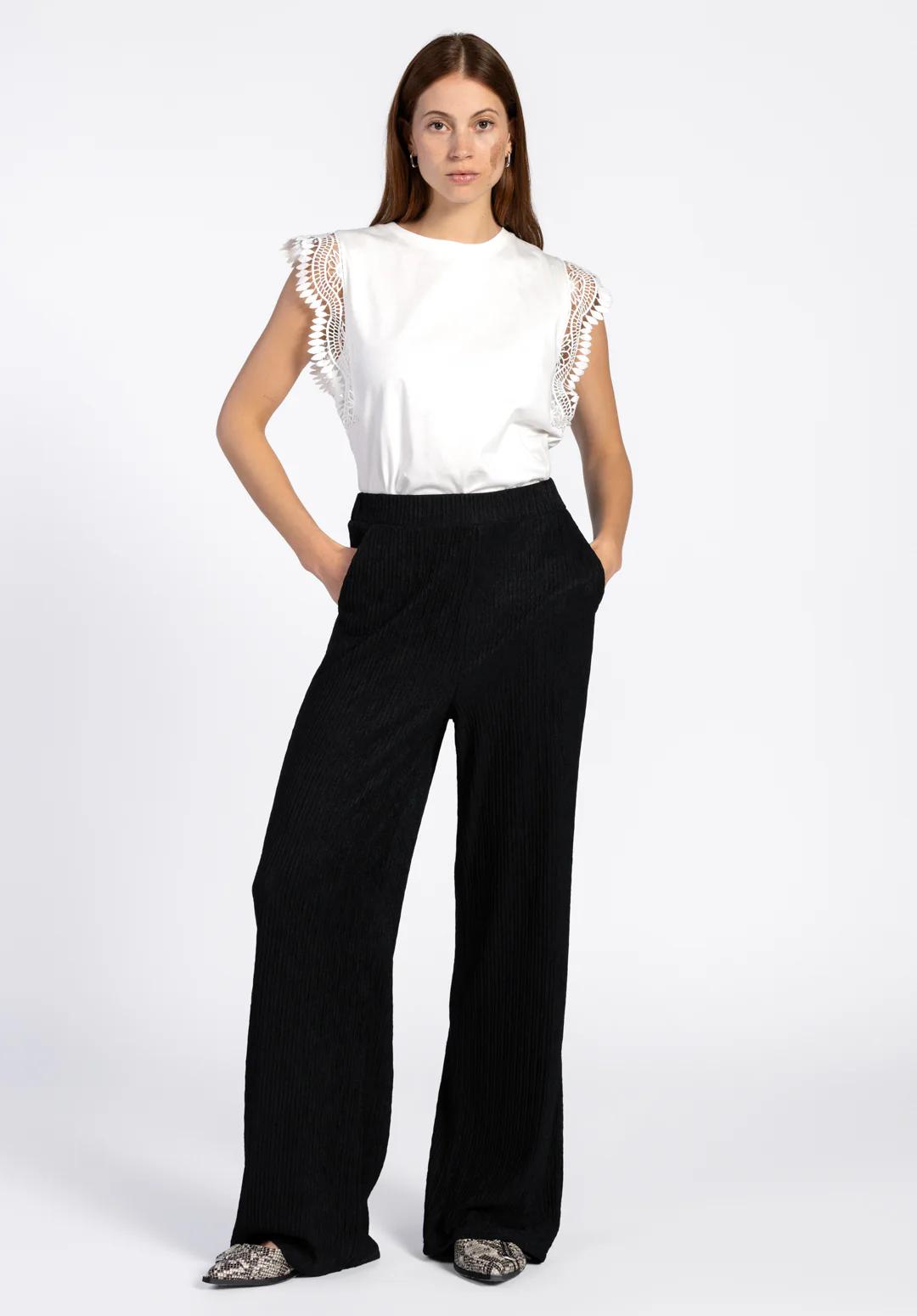 Aaiko Ramona Structure Pes 564 Broek 900 Black