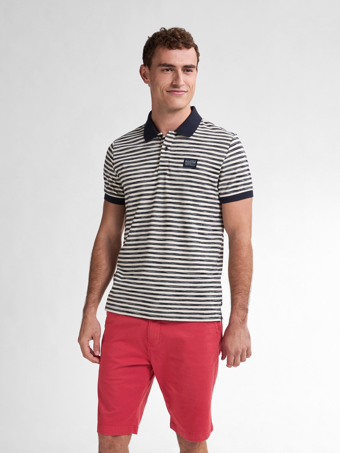 Petrol Men Polo Short Sleeve M-1050-pol930 Poloshirts 5178 Navy Blue