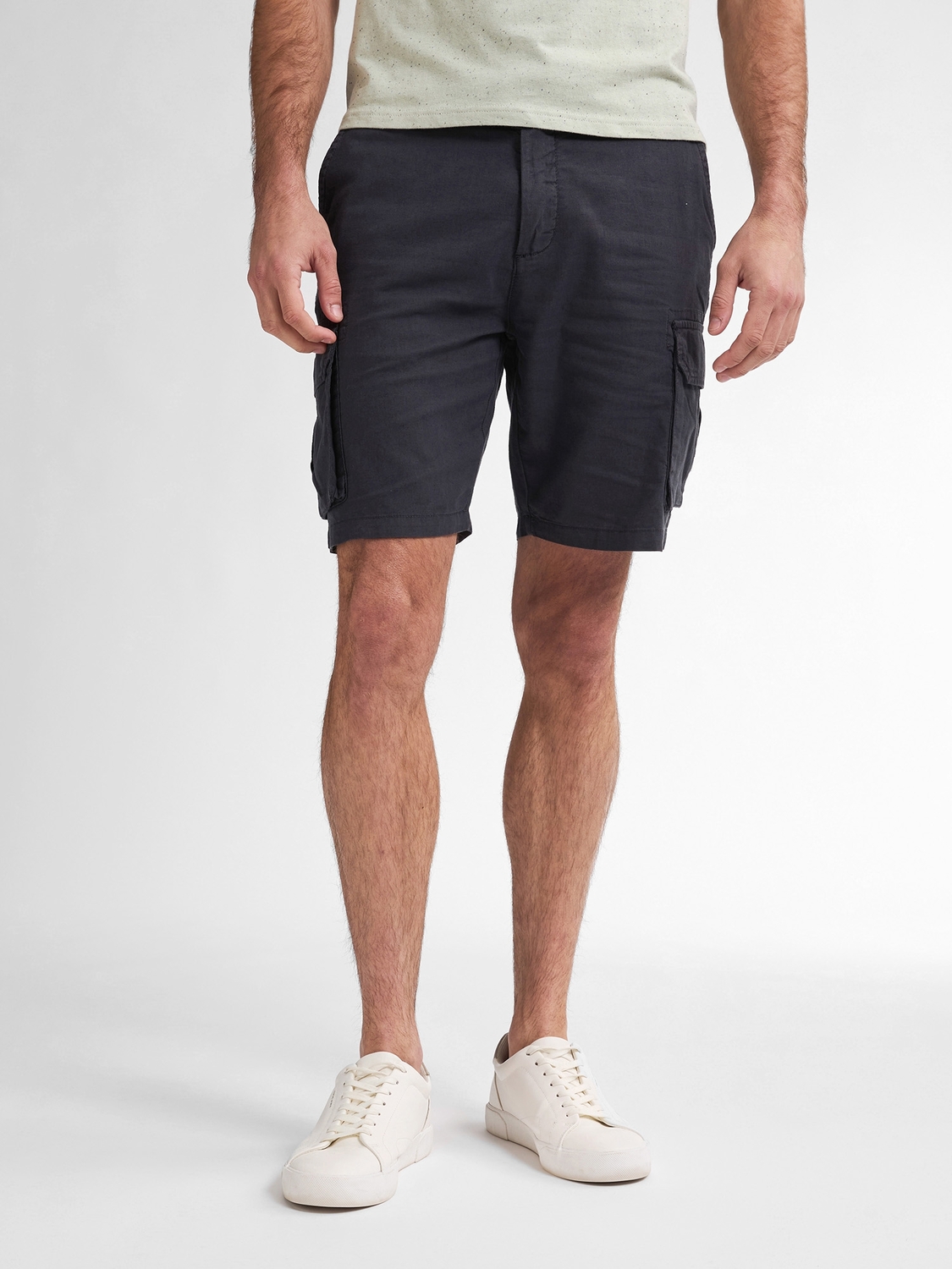 Petrol Men Shorts Cargo M-1050-sho539 Korte Broeken 9108 Anthra