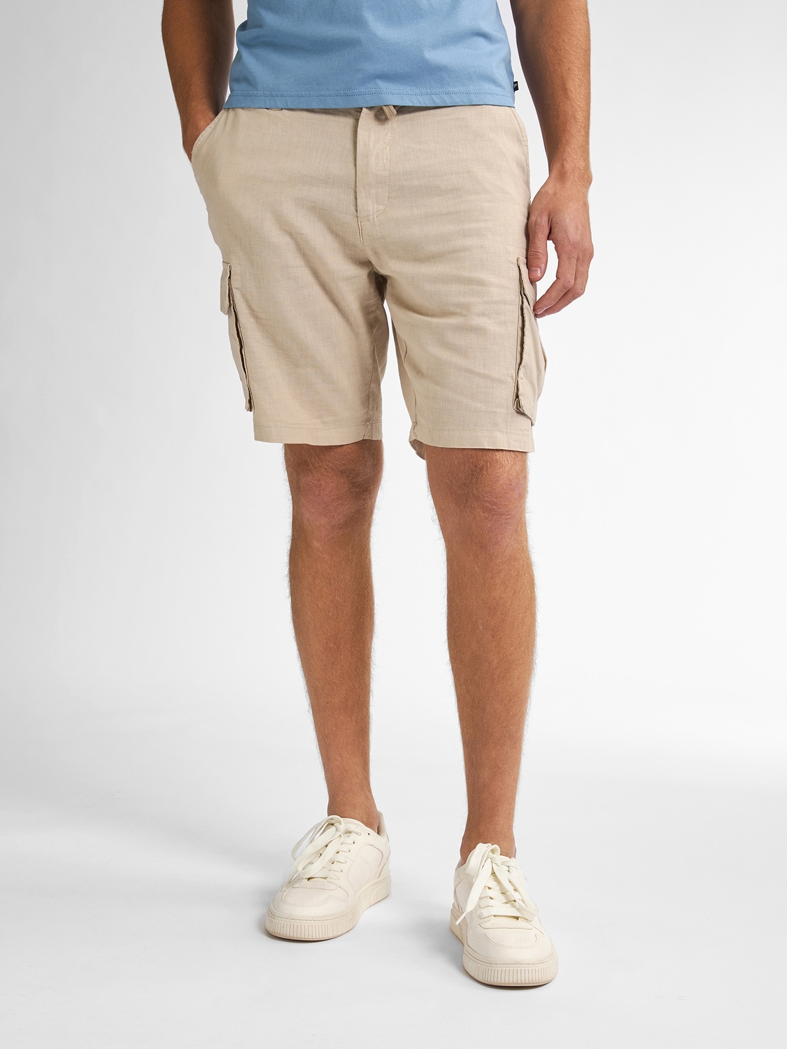 Petrol Men Shorts Cargo M-1050-sho539 Korte Broeken 7130 Light Tan