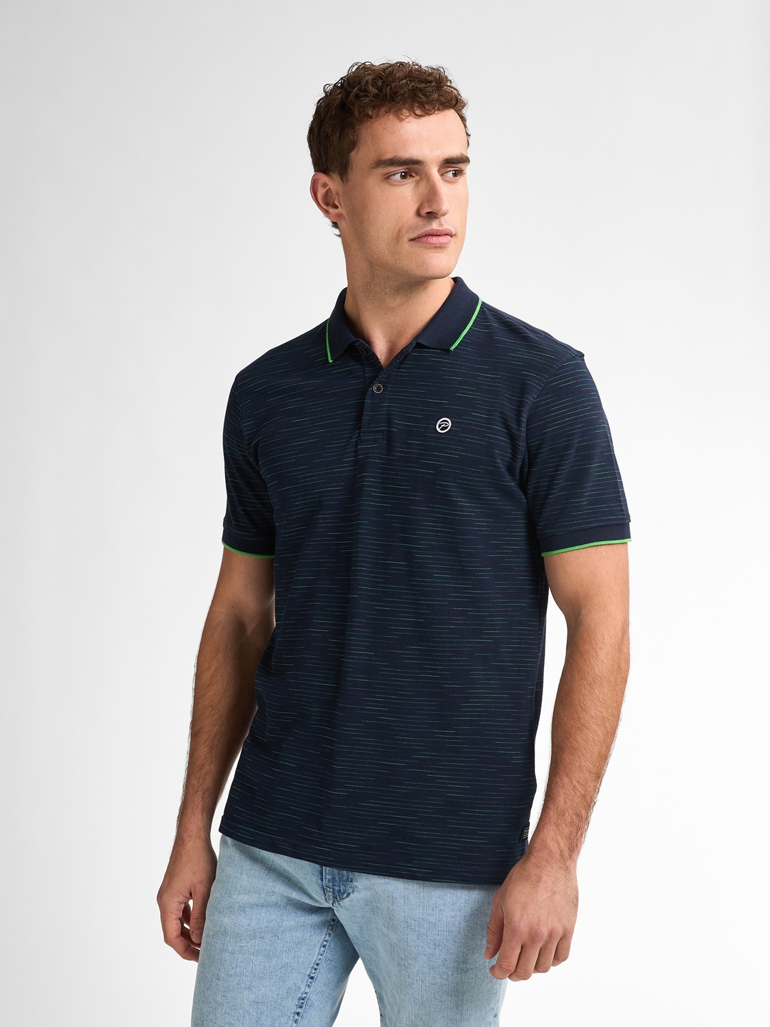 Petrol Men Polo Short Sleeve M-1050-pol914 Poloshirts 5178 Navy Blue