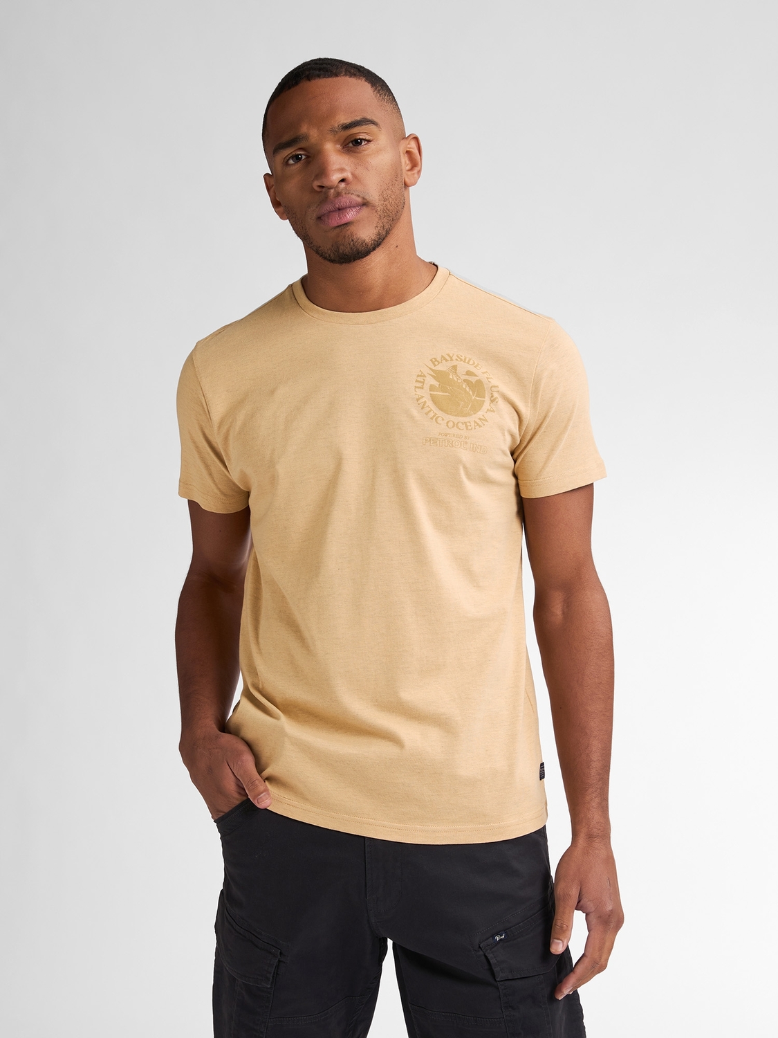 Petrol Men T-shirt Ss M-1050-tsr631 Print T-shirts 1106 Sunray