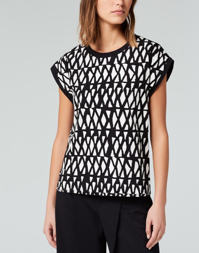 Lady Day Hannah L21-391-2508 Tops En Singlets Ruta Print