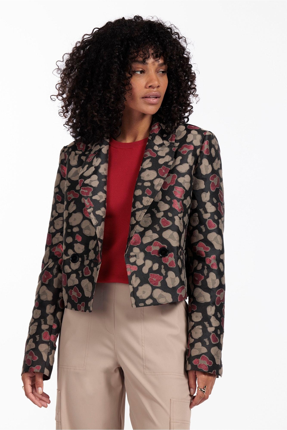 Studio Anneloes Alice Leo Jacquard Blazer 12438 Blazers 9997 Multi Color