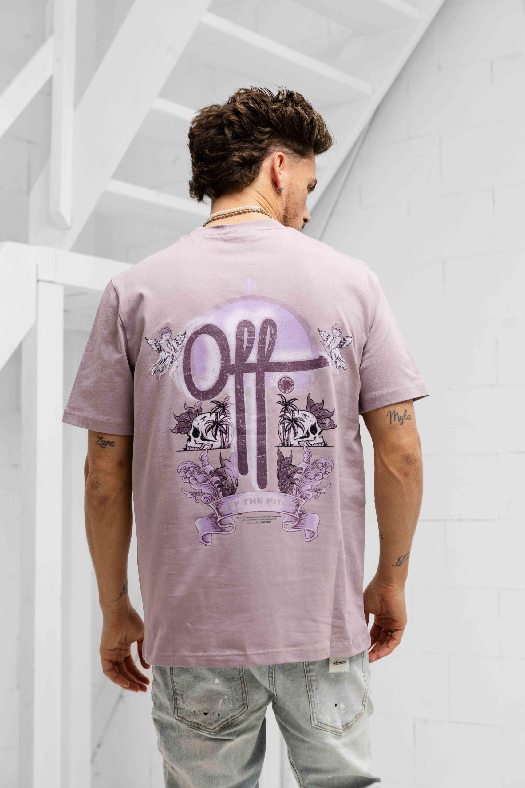 Off The Pitch Higher Purpose Regular Tee Otp251030 Print T-shirts 701 Lavender