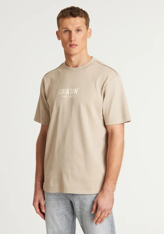 Chasin Mayor T-shirt Ss R-neck E20 - Beige
