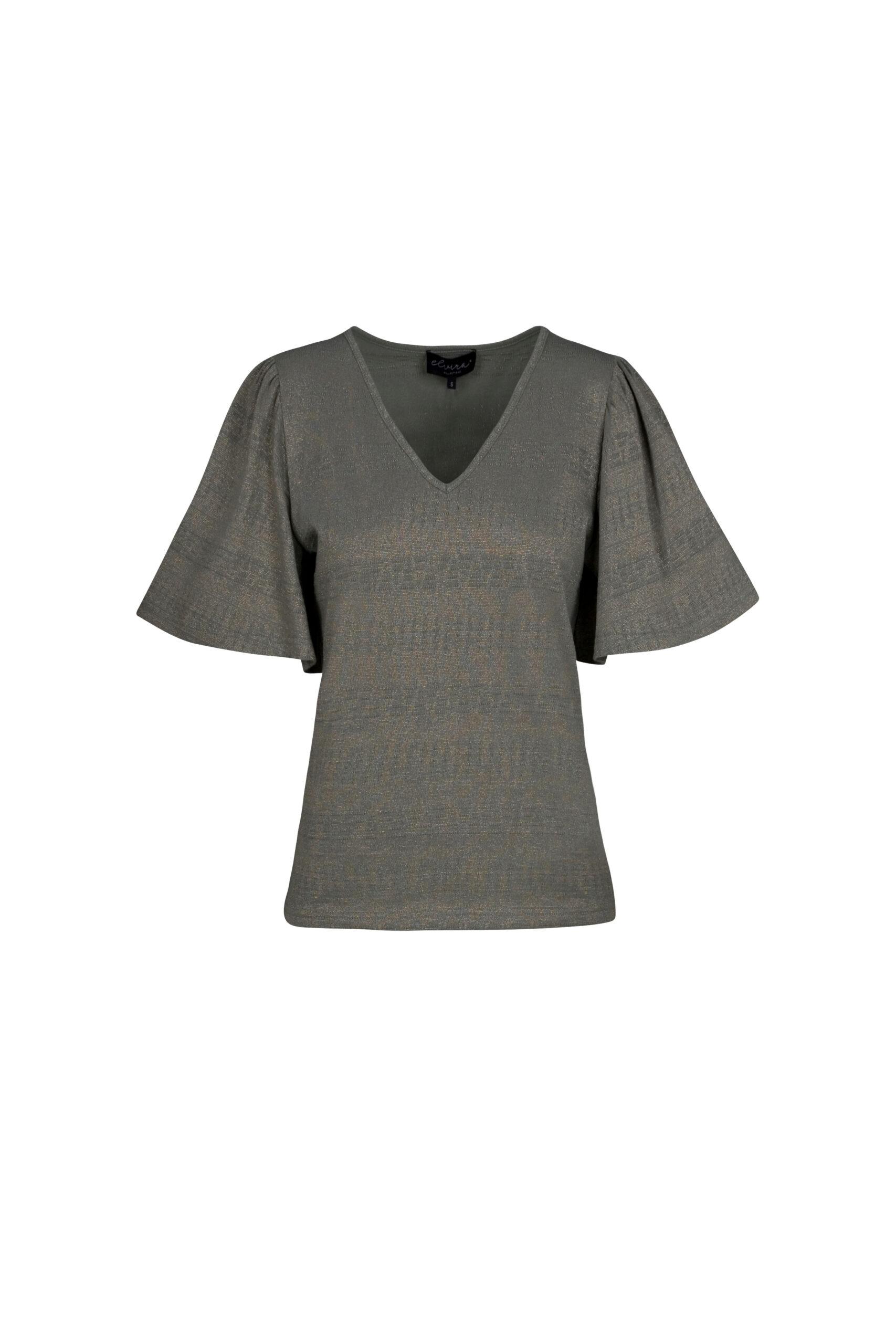 Elvira Casuals Top Millie E1 25-056 Tops En Singlets 3 Green