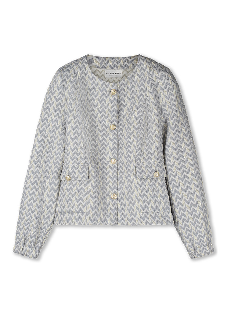 Helena Hart 7634 - Blazer Broca Blazers Blauw