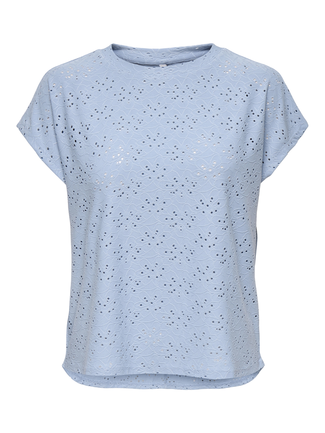 Only Onlsmilla Life S/s Top Jrs Noos T-shirts Soft Chambray