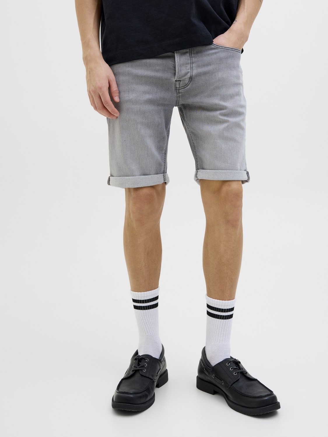 Jack & Jones Broeken Korte Broeken Grijs