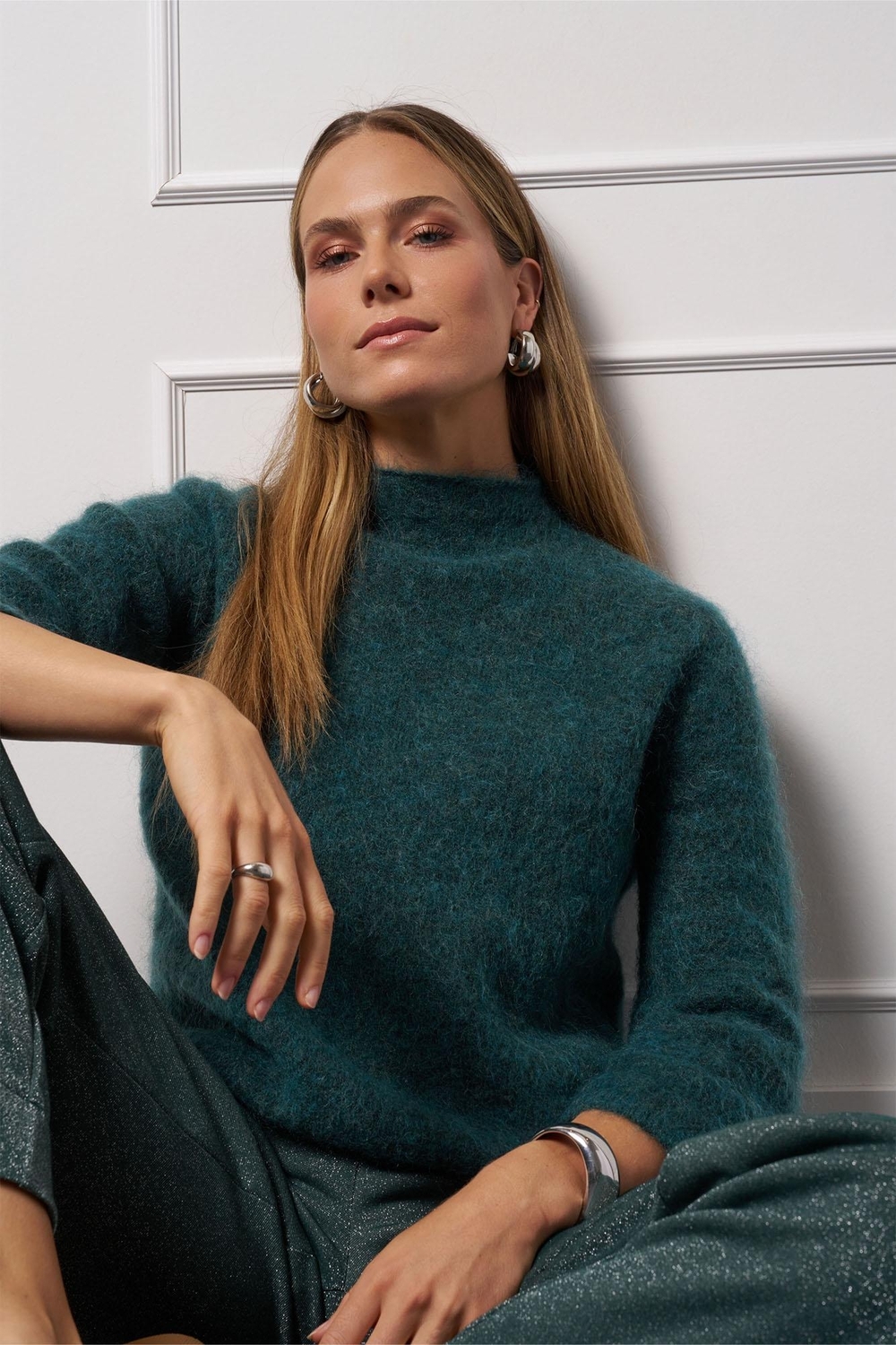 Studio Anneloes Marelle Pullover 13237 Trui 7800 Bottle Green