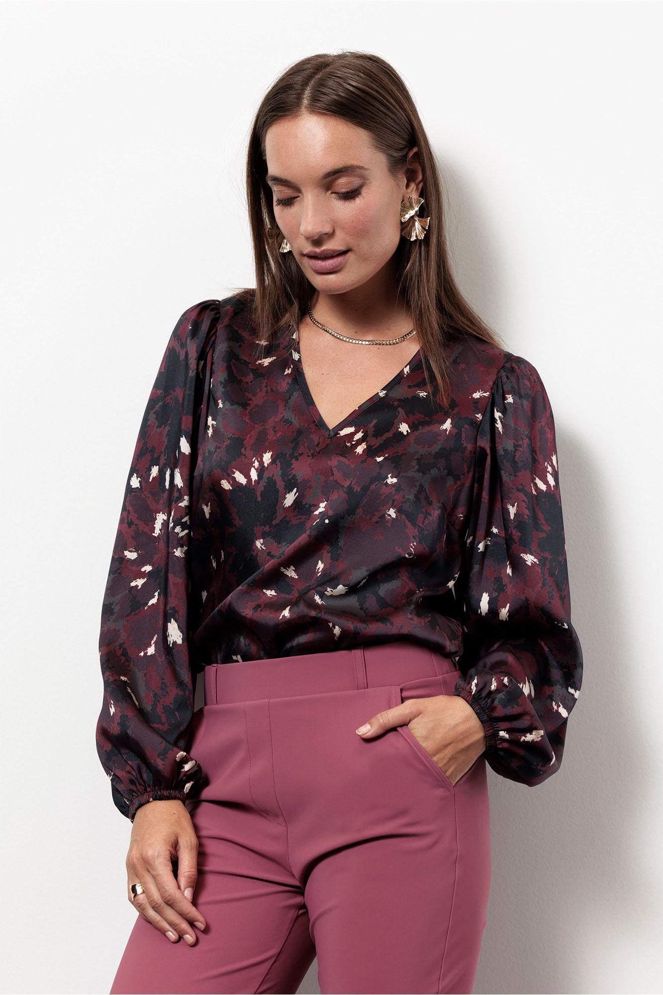 Studio Anneloes Kylie Ink Top 13380 T shirt Lange Mouw 9997 Multi Color