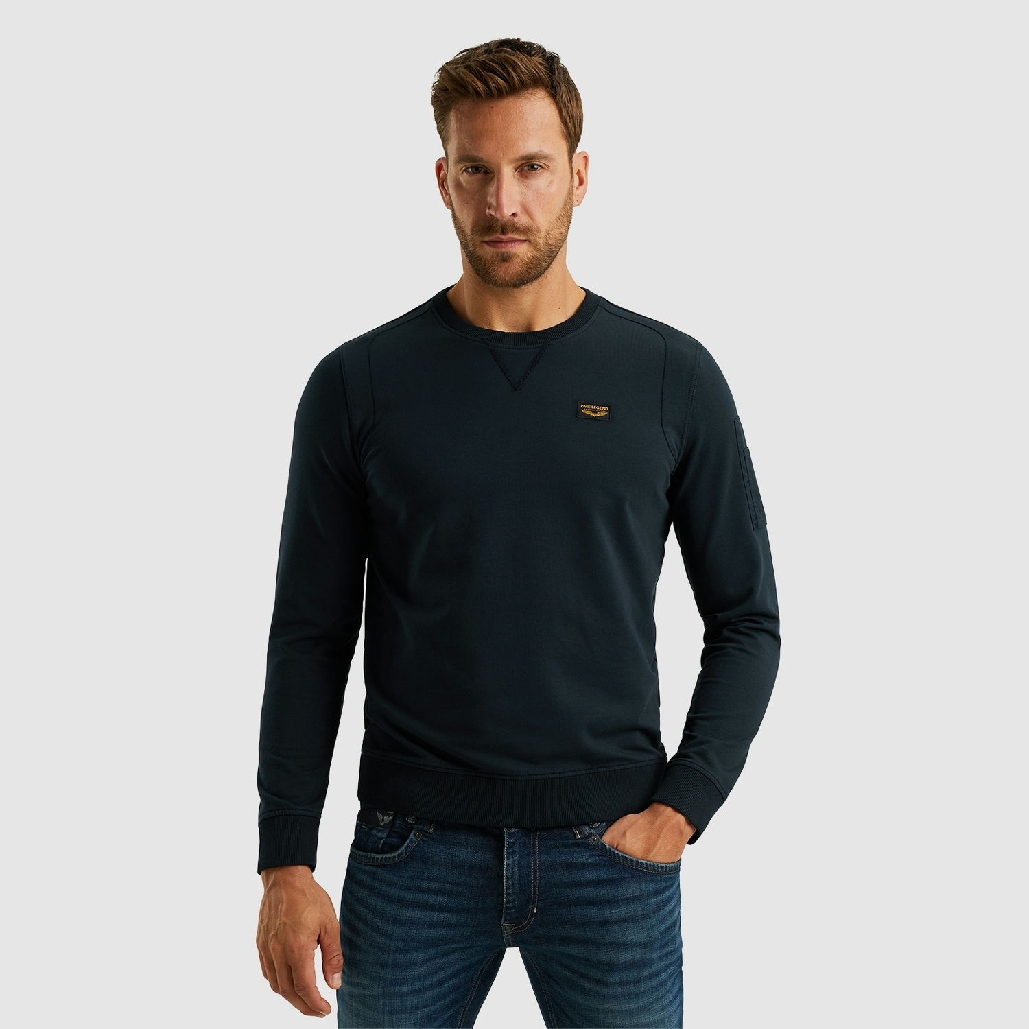 Pme Legend Sweaters Sweater Blauw