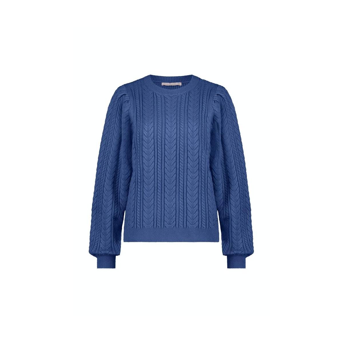 Studio Anneloes Cable pullover Paars