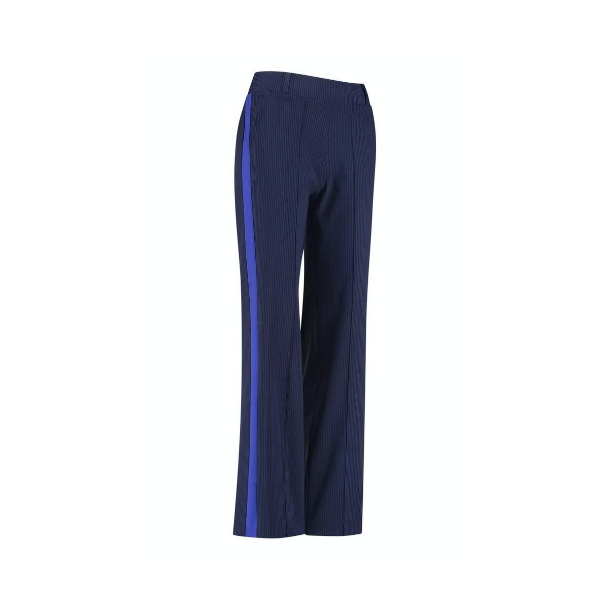 Studio Anneloes Rae stripe trousers 07853 Blauw